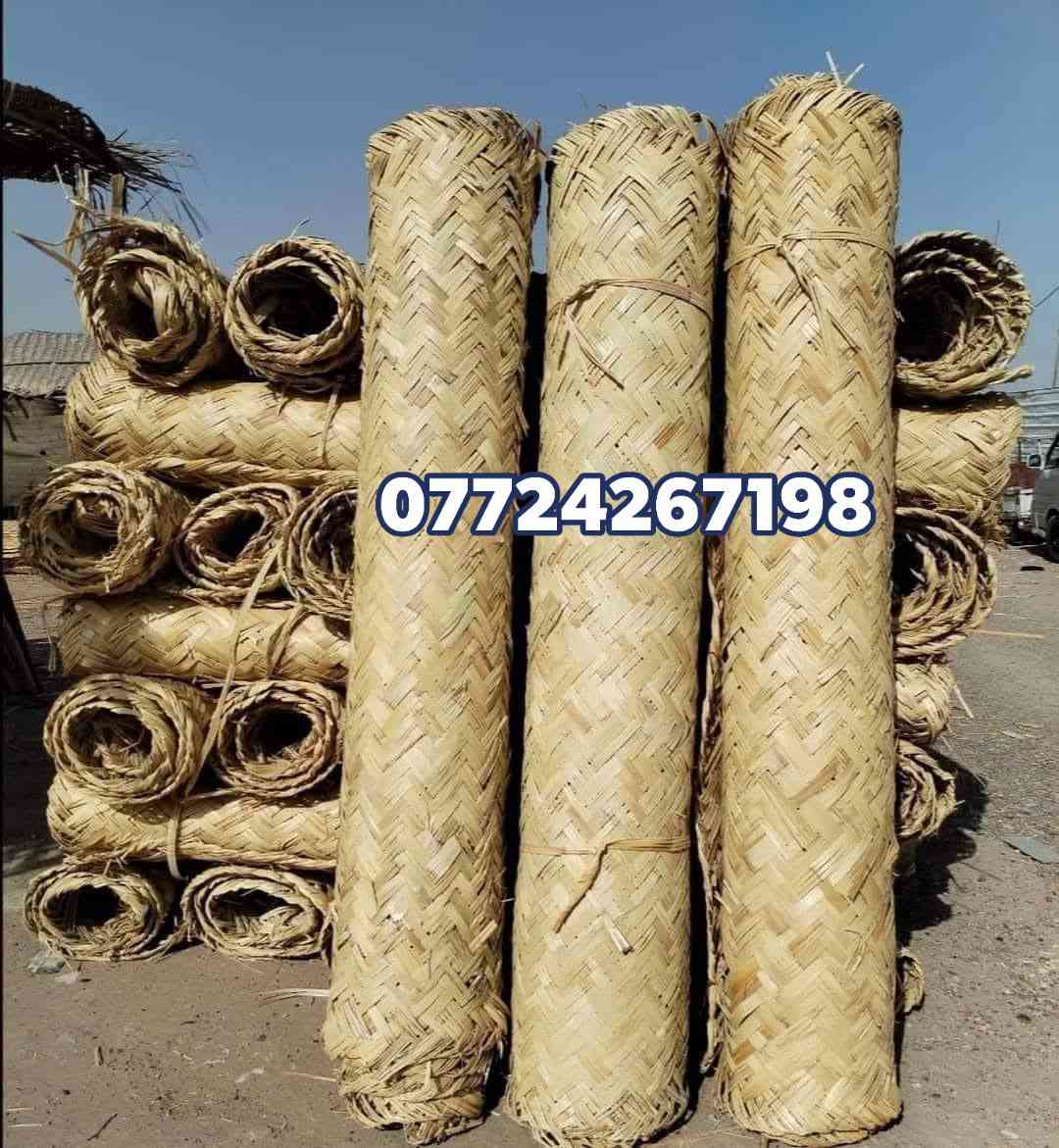 سلام عليكم متوفر الكراسي السعف 
القصب والباريه والقصب سياج والديكور والسقف والخيزران
ملاحظه جميع العمال بالمنشور اعمال عراقيه يدوديه حصرأ 
مراسله الصفحه او الاراقام التاليه 
الاستفسار: 🔥🤍
‏‪***********‬‏ 🔥
‏‪***********‬‏ 🔥
***********🔥
متوفر خدمه التوصيل جميع المحافظات 🇮🇶
