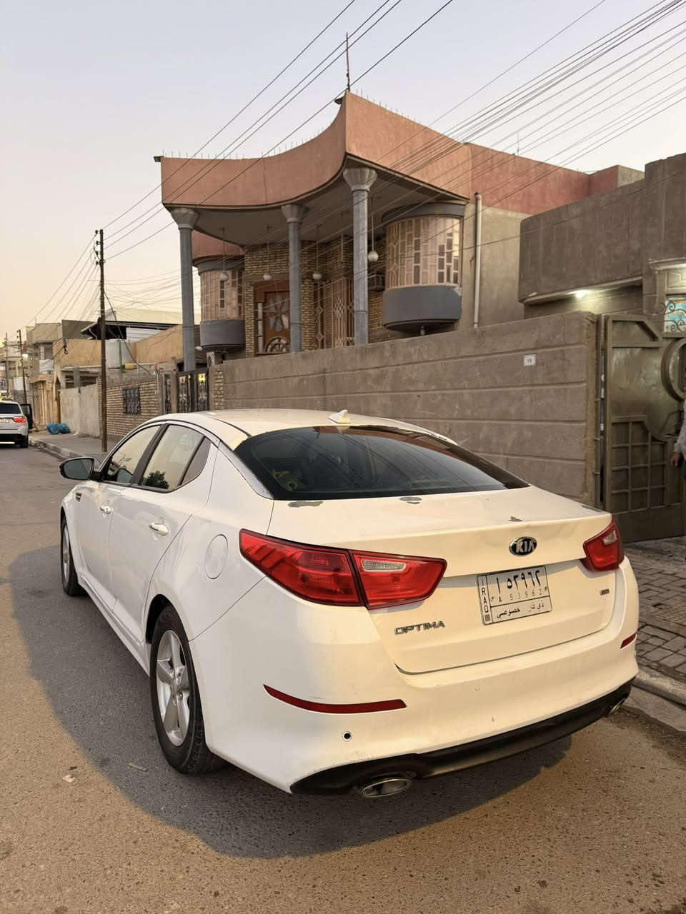 أوبتيما ١٥ رقم ذي قار بأسمي محرك ٢٤٠٠جي دي تبديل مدكر جهه السائق وباب السائق بدون ضرر داخلي ورشة صبغ بنفس الصفحه لتوحيد اللون بيه مكانات تكشير واضح بالصور السعر ١١٠ بيها مجال بسيط العنوان البصره تليفون ***********
