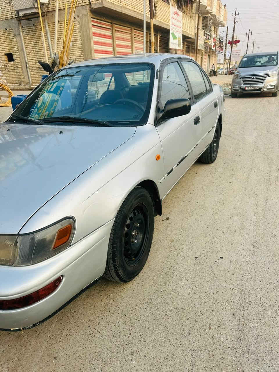 سلام عليكم كورلا موديل 1994,
يسرى بلادي كير اوتو محرك بي لاستيك ولف 
مصبوغة عام 
جام اوتو فتحة تخم تاير رقم بغداد بسمي 
السعر 58 وبيها مجال 
العنوان بغداد الشعب 
***********
