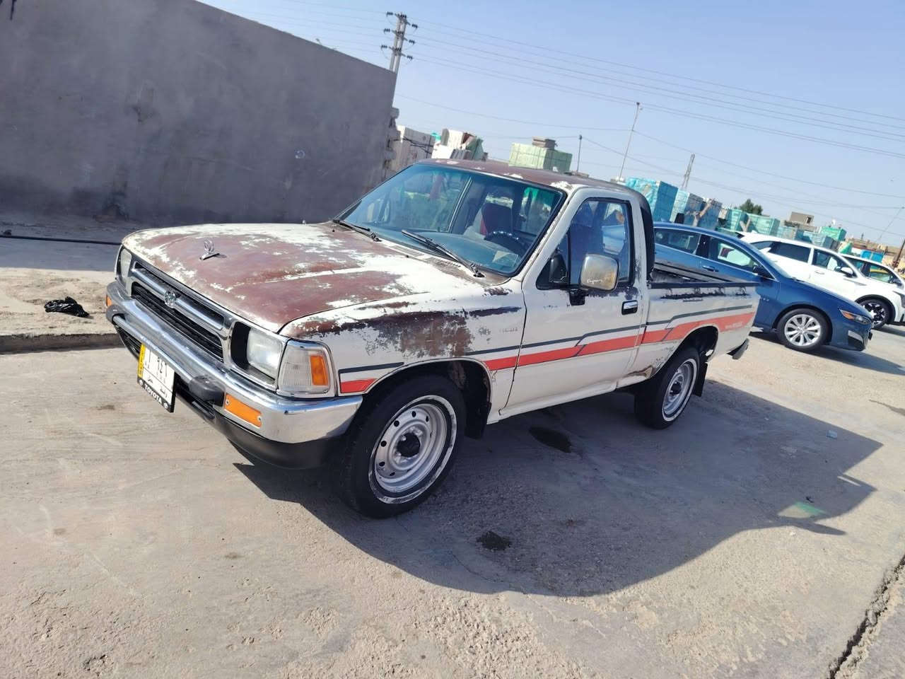 سلام عليكم لبيع بيكم تيوته موديل 90رقم واسط بسمي مشروع وطني سنويه مجدده 28 محرك كير مكفولات تخم تاير كهربائيات شغاله مكان سياره ديوانيه سعر 50وبيه مجال الاستفسار اتصل عرقم ***********
***********
