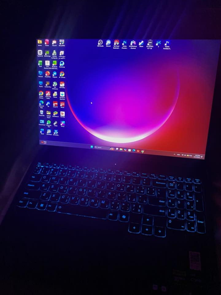 لابتوب LEGION 5 pro النظافة 100%
I9 14900 HX
Rtx 4070 8G
Ram 32 ddr5 5600MT/s
Ssd m.2 1T
الشاشة QHD (2k) 
240 هرتز
كيبورد RGB
السعر خاص ارجوكم الجاد يدخلي


**إذا كنت صاحب هذا الإعلان وتريد حذفه لأي سبب، رجاءا أرسل رسالة إلى الدعم الفني**