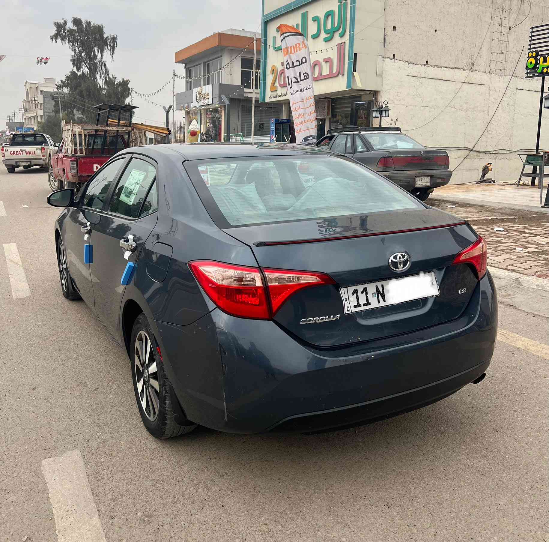 السلام عليكم …..
-كورلا 2019 LE 🔴
-اللون فيلي 
-ماشية 66mi
-فقط ربع بونيد صبغ⚪️(بدون دواخل بدون ايرباك)… سونار مرفق مع صور الحادث
-كير محرك شرط برغي مامفتوح 🔴
-تبريد تدفئة شغال  ⚪️
-صدر امامي خلفي مع تخم تاير جديد
موصفات الLE معروفة :-
📍تحكم ستيرن جهتين
📍شاشة وكامره خلفية دواره
📍لايت زينون عدسات
-مكان السياره ديالى /بعقوبة /تقاطع القدس شرط التحويل والغرامات رقم جديد هزة وسنوية جدد 
-السياره كاملة للاخير  والسعر  138💲 وبي مجال 

📞*********** 📍
