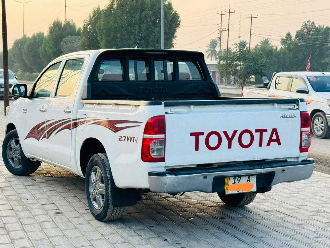 اسلام عليكم
بيع او مراوس
تويوتا هايلوكس 2014 شاصي 19 
 اوتو جديده   بنيد مبدل 
  محرك خير من الله تبريد ثلج تدفئ شغاله
تخم تاير حدايده جديده
 تحويل مباشر سنويا مجداد رقم دولي  

 السعر 190$وبيها مجال

***********وتساب

***********
