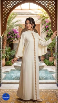 قفطان مغربي • قطني • مقاسات X1 2XL