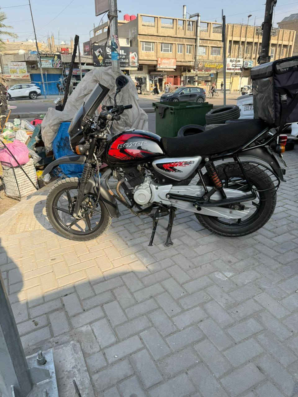 سلام عليكم. بوكسر 23الدراجه جديده اي نقص مابيهةالسعر (مليونين وميه)مكاني الحريه الشراي يتصل (***********)
