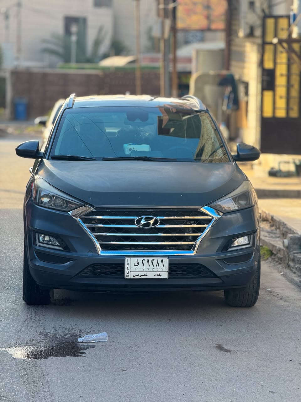 السلام عليكم من رخصت الادمن      
توسان هونداي موديل 2019 رقم بغداد نص مواصفات
بصمة
رادار جانبي
نقطة عمياء
كشنات كهربائية 
تدفئة كشنات
سايد بريك بصمة
ضوء ترحيب
مكينة حجم 2000 جي دي اي اقتصادي
دواخل مفروشة
الحادث تبديل بنيد  فقط والبنيد جارد  والباقي ليبل واحد 
ايرباك ستيرن فقط
صور الحادث داخل المنشور
السيارة تحتوي على  شخوط ورصعات خفيفة نتيجة استخدام والباقي مكفول
ماشية تقريبا 48الف ميل
السعر 155ورقة
موبايل *********** ابو نرجس/البلديات
