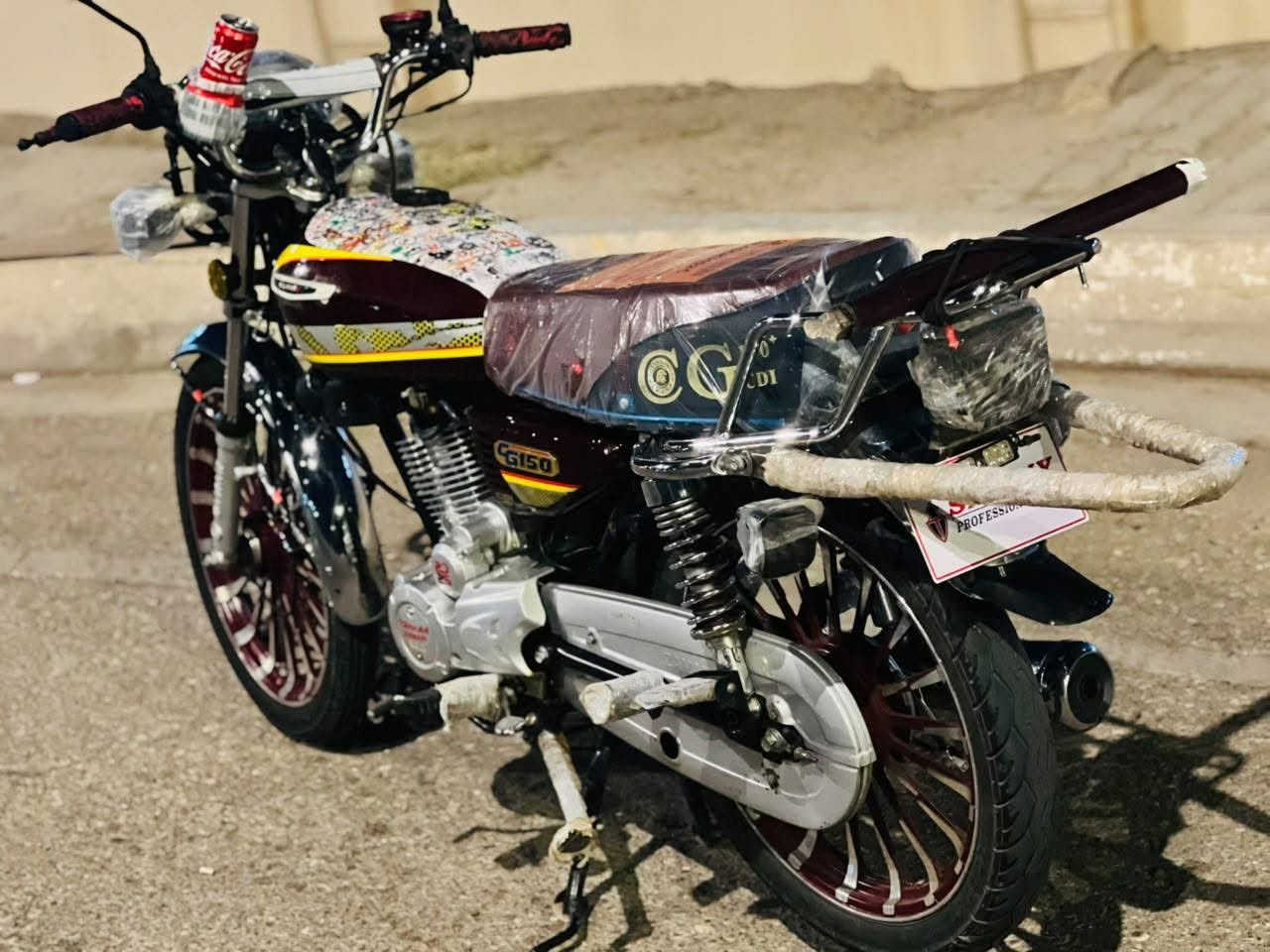 دراجه ايراني موديل 25 نضافه مثل ما واضح بلصوره وياه منفيس سعر 800 وبيه مجال لشراي ‏‪***********‬‏
