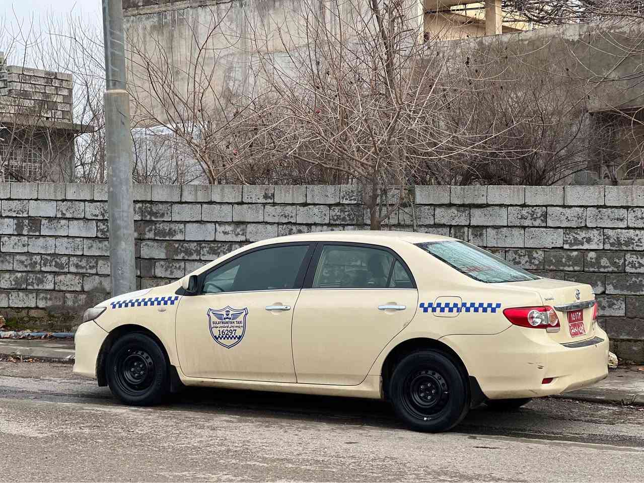 کرۆلای بیلادتەکسی ٢٠١٢ سێ پارچەی دواوەی بۆیاخە سەنەوی تازەیە تا ٢٠٢٨ مەکینەی کەمێک سەوتی تیایە  

*********** حلبجة, السليمانية
