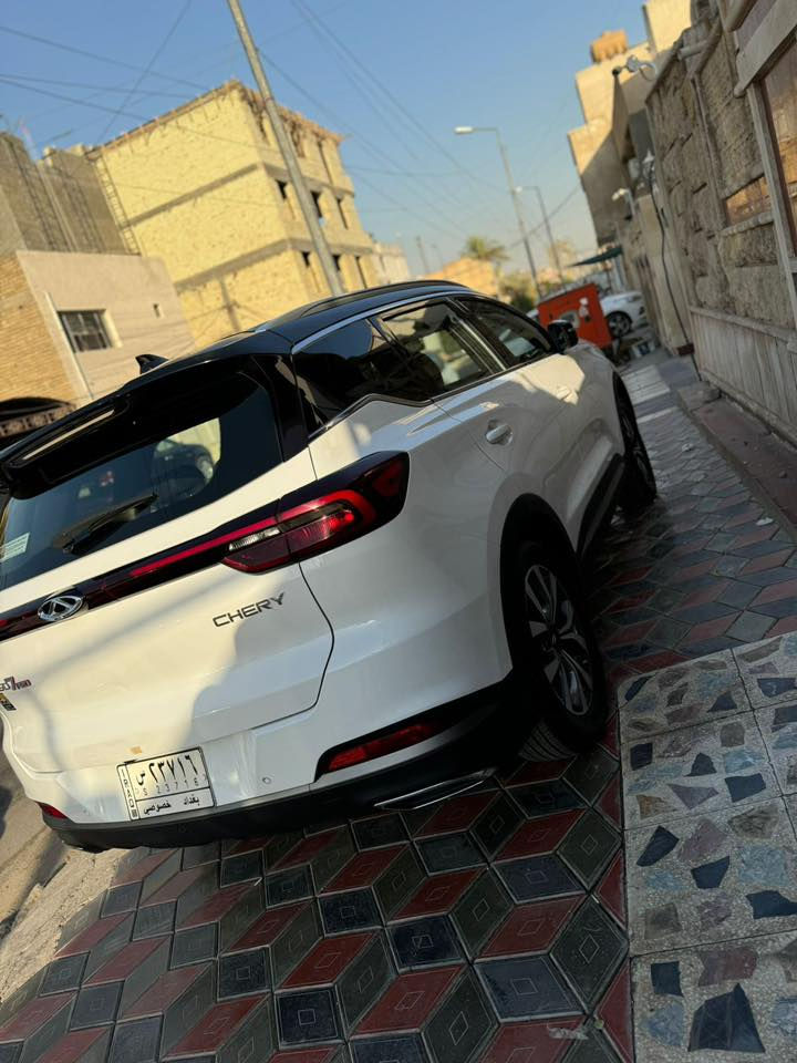 للبيع  تيكو 7برو فول1/1 كفالة عامة بعدها بالضمان من شركة السراب 

شيري تيكو 7 برو 2022 CHERY Teggo 7 pro 3 
‼️ مرقم بغداد ‼️باسمي حره ماشية 56

اليكم التفاصيل الآتية:

🚘 خليجي 
🚘 الموديل 2022
🚘 سعة المحرك 1,5L 
🚘 مرتبط بناقل حركة أوتوماتيكي 
🚘 عدد AIR BAG 6 ‼️
🚘 حساسات أمامية 
🚘 حساسات خلفية
🚘 لايت زينون + LED
🚘 كشافات 
🚘 بك لايت LED 
🚘 حجم الاطار 235/60R18 
🚘 ويل كب 18‼️
🚘 فتح الصندوق كهرباء 
🚘 بانوراما ‼️
🚘 اريل نفكيتر 
🚘 هاند بريك بصمة 
🚘 مفتاح التشغيل بصمة 
🚘 دشبول شاشة 
🚘 شاشة 
🚘 كاميرا دوارة
🚘 4 كاميرات °360
🚘 المقاعد جلد  
🚘 حركة مقعد السائق كهرباء 
🚘 المودات والأوامر الصوتية
🚘 مثبت السرعة Cruise 
🚘 أوضاع القيادة  Drive Mode
🚘 فحص أنظمة السيارة 
🚘 مقود جلد حياكة رياضي 
🚘 حساسات ضغط اطارات
🚘 تبريد شاشة مناخين منفصلين 
🚘 قطعتين تبريد 
🚘 أوضاع القيادة DRIVE MODE 
🚘 ا ABS  
🚘 أوتو هولد 
🚘ا ISOFIX  ايزو فكس
🚘 نظام مانع الانزلاق
🚘 تتسع المقصورة الداخلية ل 5 راكب 
🚘 اشارة في المرايا الجانبية قابلة للطي 
🚘 مخرج منفذ الطاقة ⚡
🚘 شاحن هاتف Wireless 
🚘 ا  Bluetooth / USB 

💵 السعر ( 135 $ ) للاستفسار ***********
