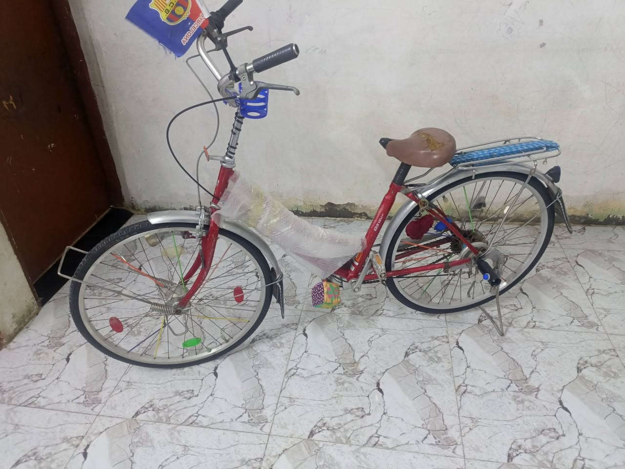 بايسكل جديد للبيع سعره 75,000 مكان ديالى الخالص الشراي يتصل ***********
