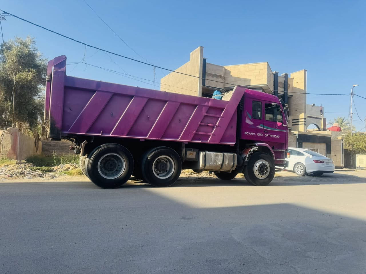 السلام عليكم سكانيا للبيع مديل 92 شاصي مكفول مكينه 113 سوده مجموعه 97 كير3*3 بسمي رقم بغداد انكليزي سنويه جديده تخم تاير جديد قلاب بلادي مكاني حله  مامتواجد على الفيس الشراي يتصل وبي خير ويدلل
***********
