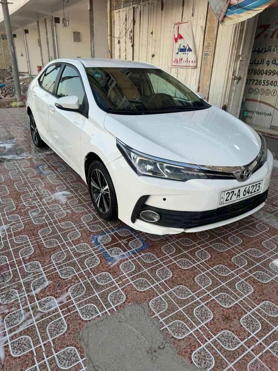 سلام عليكم كورلا 2018خليجي بيهه صندوق الجنطه مصبوغ رقم ذي قار بسمي
***********
