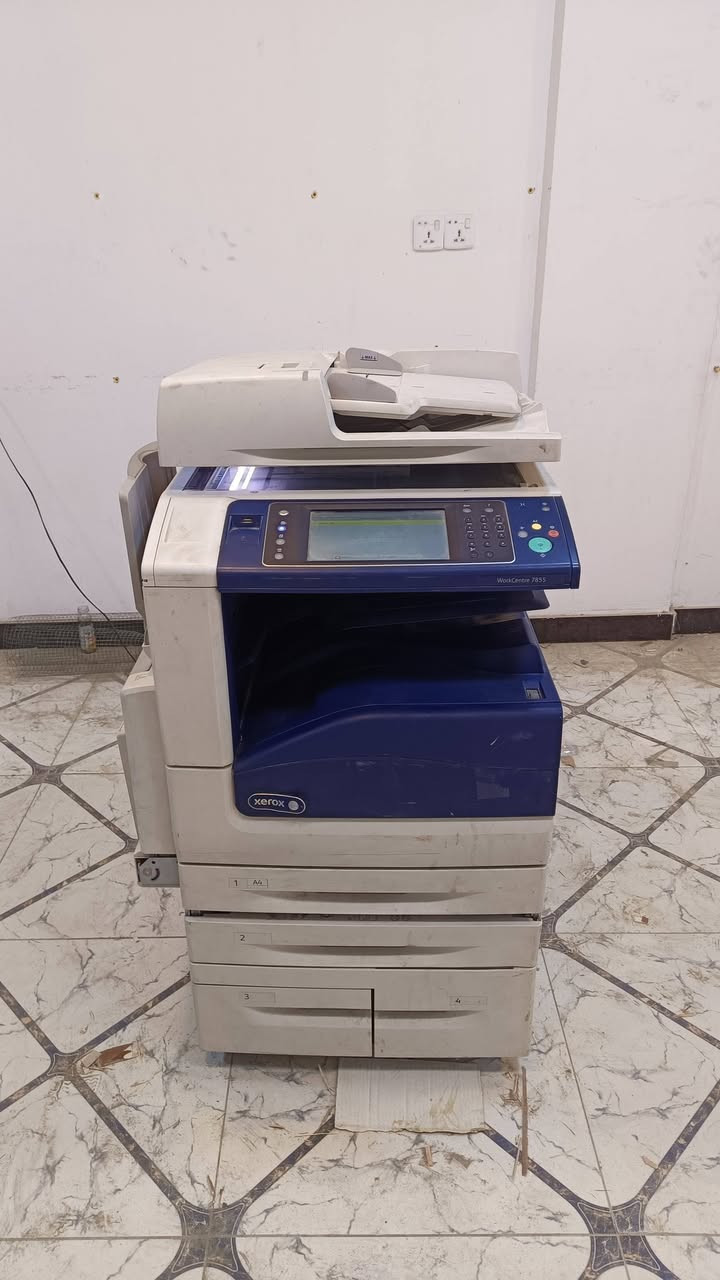 طابعه xerox  workCenter 7855
الطابعه تفاصيلها كاملة بالفديو
A3+A4
سعر 190 الف
البصرة قضاء المدينة
***********
