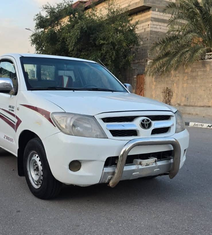 سلام عليكم 
بيكم هايلوكس موديل((2007))رقم بابل مشروع وطني نكليزي تحويل مباشر مكينه وكير وحداديه وتبريد وحداديه وتخم تايرات وكهربايات كله شغاله داخل جديد مكان بصره سعره $((98))وبيه مجال ((***********)) ((***********))
