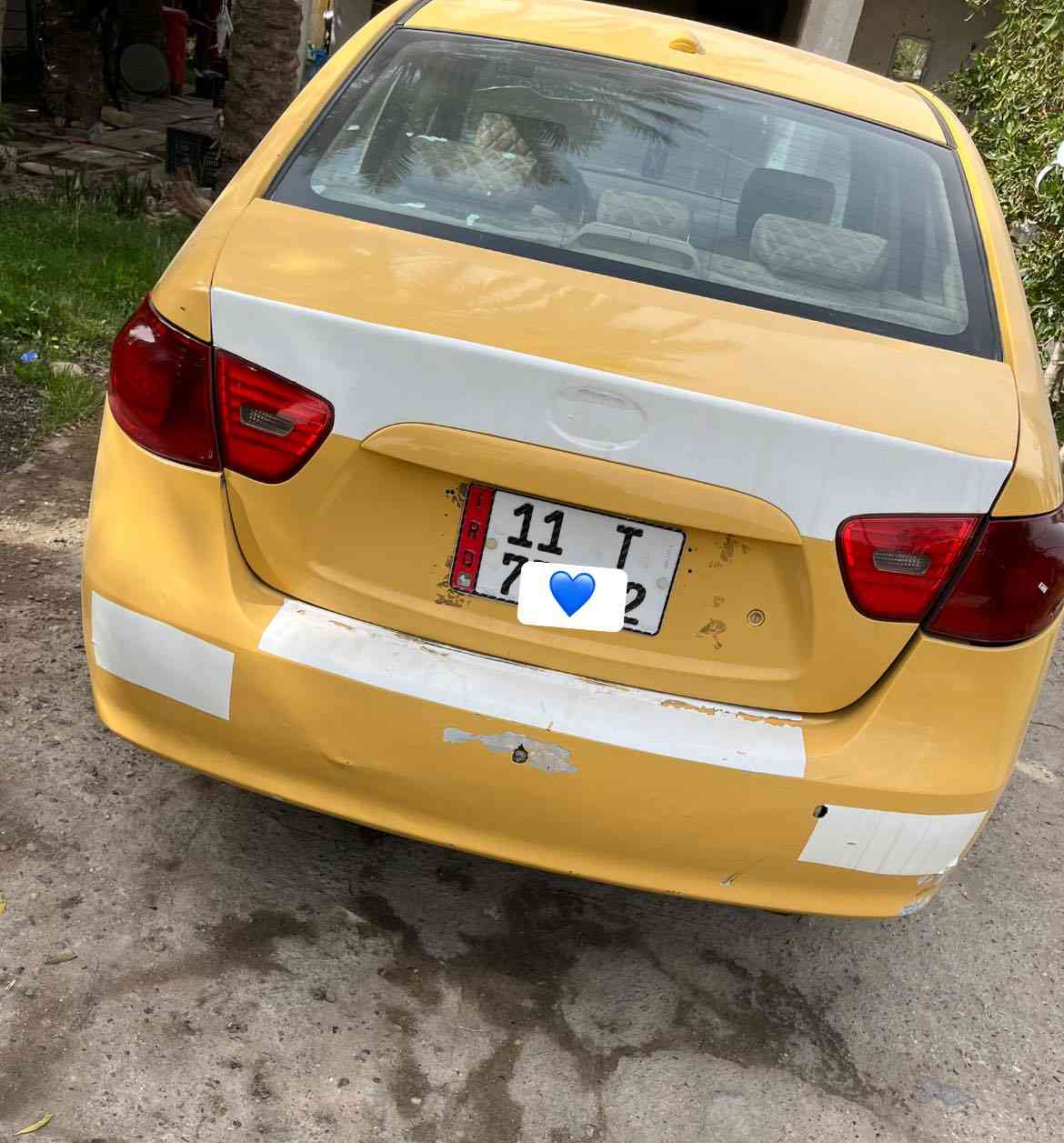 السلام عليكم النترا ٢٠٠٨ رقم بغداد انكليزي حادثها بالصندوك ،
ويمي مبدل جاملغ امامي مكينه ٢٠٠٠ دوش مكينه وكير مكفولات تخم تاير جديد بيها طخات خفيفه تبريد شغال مصفره هيئه وغرامات سنويه ٢٠٢٨ تحويل ثاني يوم مكاني بغداد الدوره السعر ٩٠ وبيها مجال

للتواصل ‭٠٧٩٠ ٢٥٨ ٨٥٧٢‬
