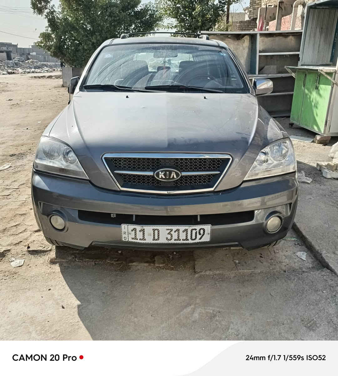 كيا سورينتو 2006 خمسه راكب مصبوغه حزام
السعر 85 ورقه وبيه ماجال العنوان بغداد مدينة الصدر للستفسار  ***********
