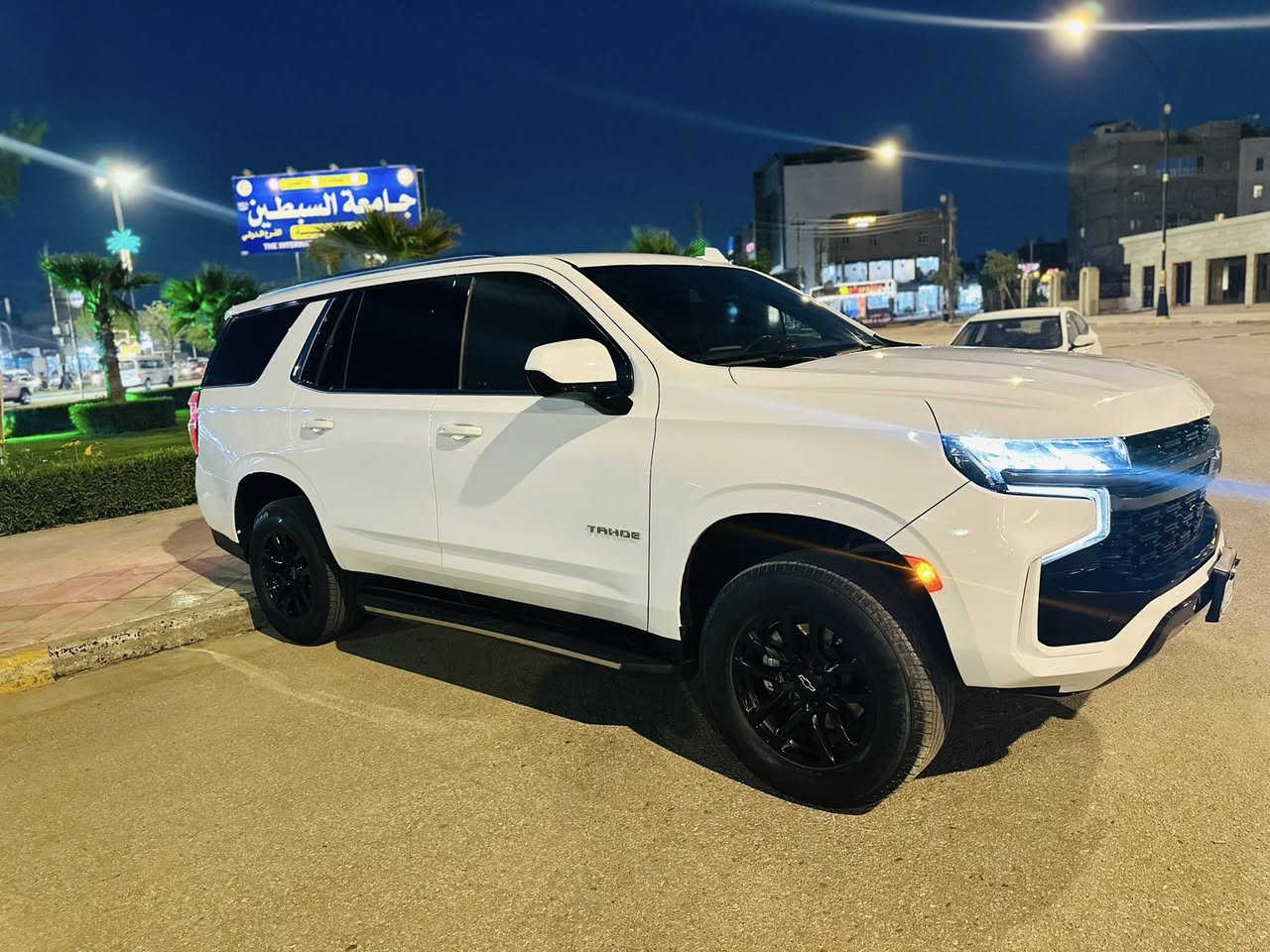 سلام عليكم تاهو وارد امريكي موديل 24. LT مرقمه بغداد بسمي الرقم شبه مميز اربع ارقام بسمي السياره موجوده بكربلاء السياره جديده 
للتصال *********** صور الحادث مرفقه بالمنشور تجي تاخذ سونار وبالخدمه السعر 460بيه مجال بسيط
