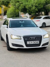 اودي A8L موديل 2014 خليجي مكفولة  محرك 3.0 سوبر جارج  كير محرك بشرط  ت...