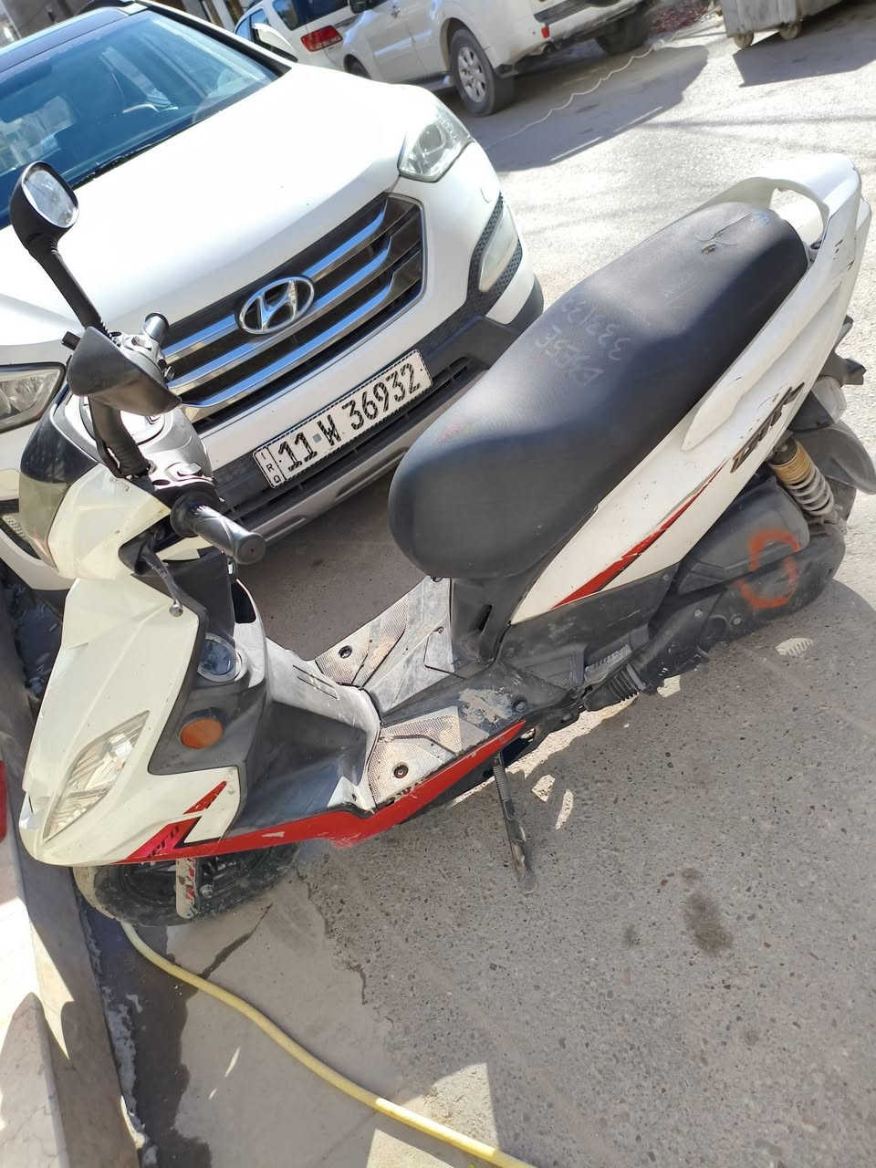 السلام عليكم  للبيع جيتي ار
المحرك مكفول نازله رمبة صار اسبوع 
سعرها  مليون و150 وبي مجال قليل 
مكان الدراجه الامين بغداد تواصل خاص


**إذا كنت صاحب هذا الإعلان وتريد حذفه لأي سبب، رجاءا أرسل رسالة إلى الدعم الفني**