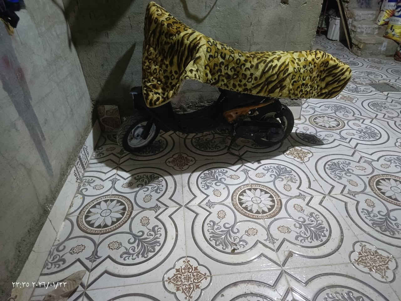 السلام عليكم دراجه بيجي 60 للبيع دراجه طافيه روزها بس بوشو بستم دراجه ماكينتها كل جديد عوسه بسبوش وبستم مكاننا واسط قرب مستشفى الكرامه***********
