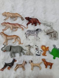 حيوانات اوربيه • كبار ووسط • ١٦ قطعه