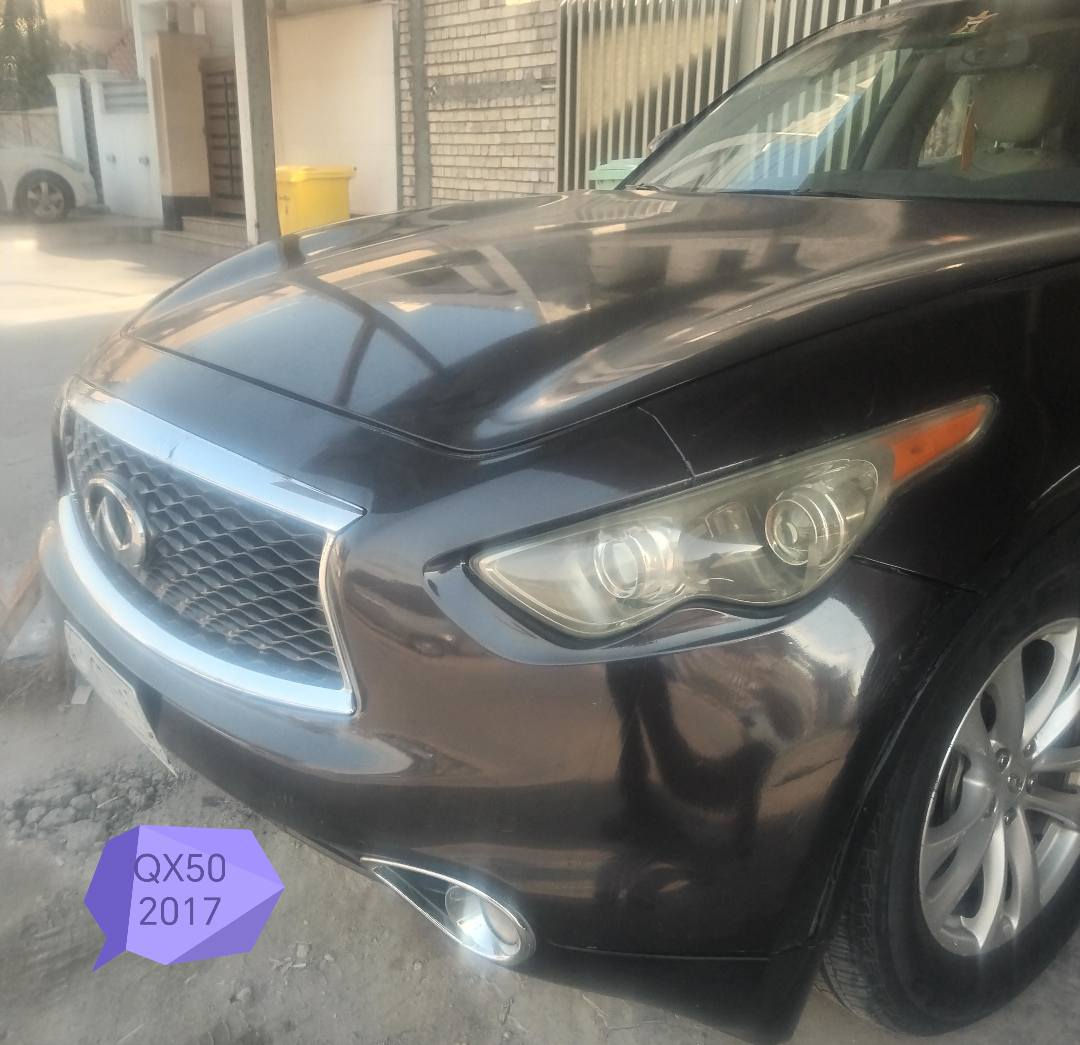 السلام عليكم
انفنتي QX50 موديل ٢٠١٧ محرك ٦ سيلندر ٣٧٠٠ المرغوب
4 ويل درايف
مواصفات حلوه.
رقم مثنى مشروع دولي تتحول ب اي محافظة  تعجبك...
حادثها من الولايات المتحدة الأمريكية الجاملغ الخلفي الايسر وبي معجون والصفحه  مرشوشه أيضا...
المحرك للامانه احجي بي صوت اول ماتتحرك السيارة وبعدين الصوت يروح...
بس السيارة وين مايعجبك اطلع بيها...

السيارة معروضه ب ١٢٥ ورقه وبيها مجال بعد المعاينه والاقتناع والفحص...
السيارة متواجدة في بغداد جانب الكرخ منطقه العامريه..
متواجد على الخاص
او الاتصال على الرقم ***********

اخوان السيارة موديل ٢٠١٧ لحد يقارنها ب موديلات اقل... بغداد, العراق
