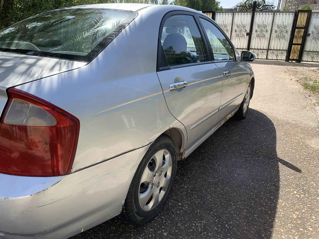 كيا سبكترا 2006 للبيع
گير : اوتماتيك 
المحرك : مضبوط ومايحتاج صرفيه 
البدي : مصبوغ حزام (للشفافية) 
الكهربائيات : شغاله‎ 100‎%‎
السيارة ماتحتاج صرفية كاملة 
الموقع : بابل - المحاويل - ناحية الامام 
السعر : 67 قابل للتفاوض بالمعقول 
للتواصل : ***********
