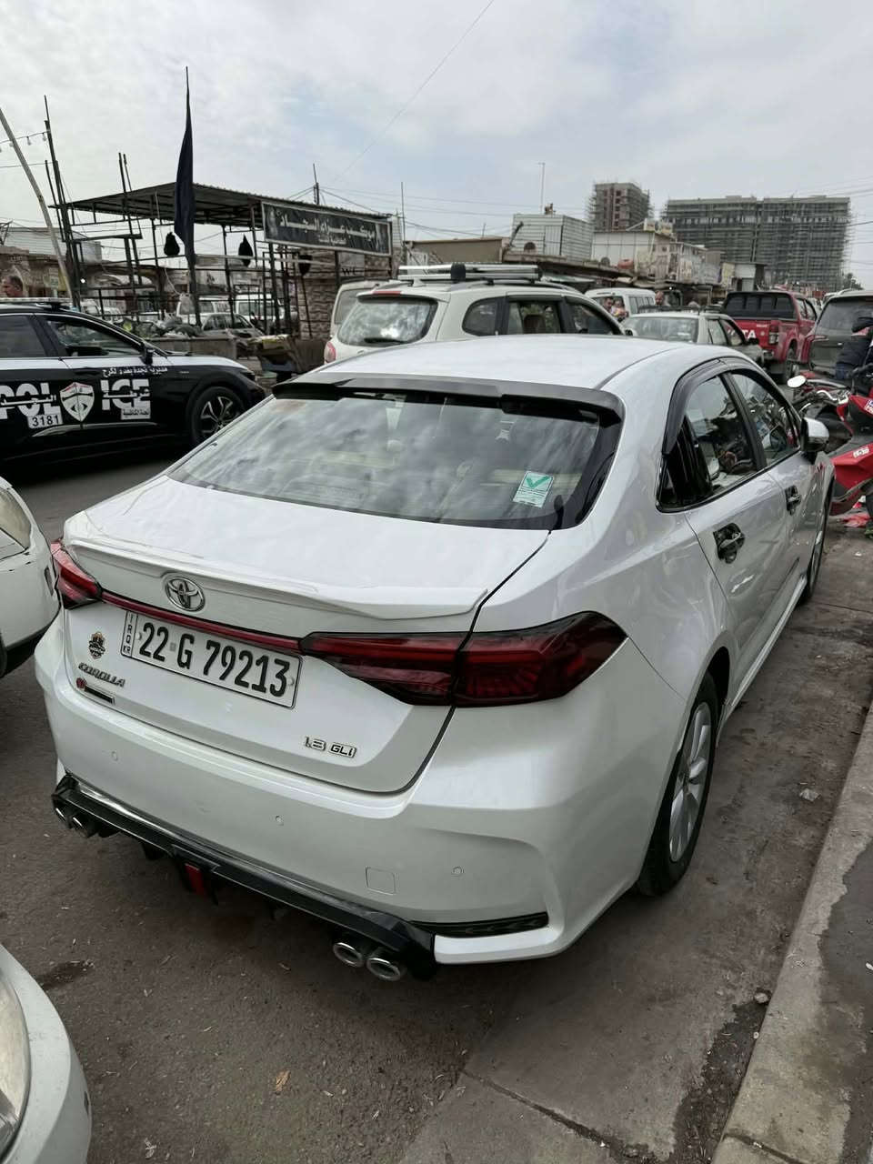 للبيع فقط للبيع فقط كورلا جيهان 2022 للبيع فقط فول مواصفات بصمه نظام ترحيب فتحه حساس امامي خلفي سيارة جاهزه جداً ترايهه زيرو السعر 152 وبيهه مجال حك الجيه السيارة بيها 3 مكانات صبغ الصور موجوده بل منشور متواجد واتساب *********** تحويل مباشر رقم اربيل ماشيه 70 الف مكاني بغداد التاجي او كاظميه شرط السونار وين ميعجبك السيارة مصحلة الطخات البنيد بي صبغ الجنطه بيها صبغ يم تاير الخلفي صبغ *********** واتساب ما متواجد على الفيس السعر 152
