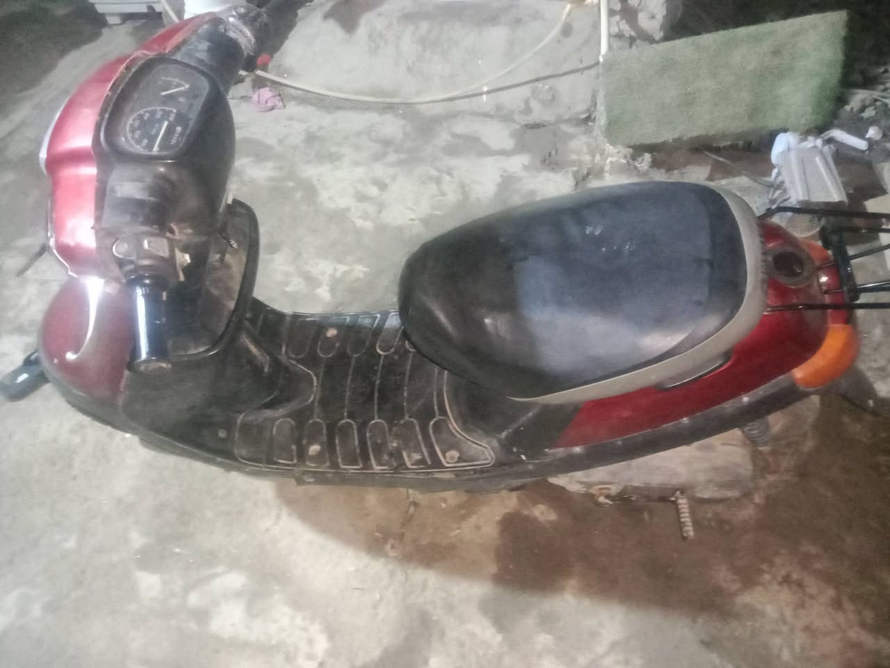 السلام عليكم دراجه بطه ابيع هل موجود تجي تضرب هندر وتطلع وين ما تريد بيع او مراوس السعر ١٥٠ العنوان حله ابو غرق ***********
