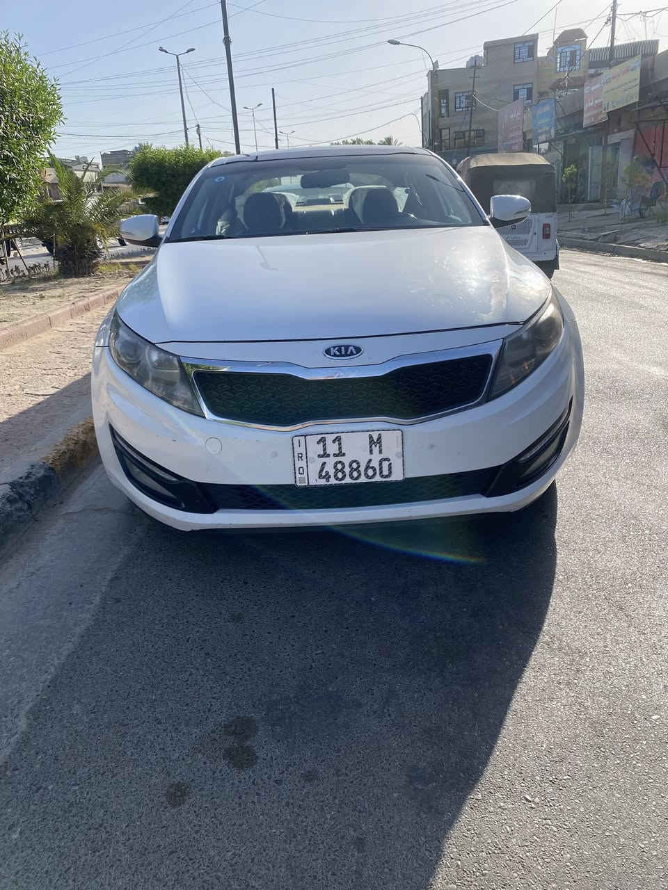 سلام عليكم من رخصة ادمة اوبتمة موديل ٢٠١٢ خليجي وكالة دولية فول مواصفات سيارة كفالة من عدة شبل بل بنيد مأشر بل بنيد سياره جديدة تخم تاير حدادية تبريد ثلج بصمتين عنوان بغداد الكرخ الدولعي رقم الهاتف *********** سعر ١٢٧بيها مجال قليل حق الجيه
