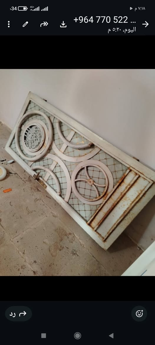 باب خارجي ٧٥ الف
شباك استقبال ٧٥ الف

باب مطبخ ٧٠ الف

شباك مطبخ ٣٠ الف

باب استقبال ٧٠ الف

بيبان داخليه مع الاطار عدد ٤ 

السعر ١١٠

باب بيتونه ٢٠ الف

باب المنيوم ٥٠ الف

للاستفسار 

***********
