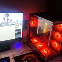 شكد تسوه +ابيع المذربورد كيكابايت 570X المعالج R5 5600X الرامات XPG 16...