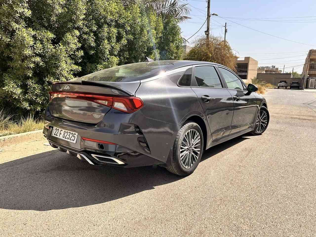 للبيع كيا K5 موديل 2021 أمريكي
محرك 1600 تيربو
رقم أربيل

المواصفات:
• رادار
• قياده ذكيه
• تحكمات ستيرن
• CarPlay
• كشنات مخمل
• بدون فتحه
• ماشيه 179 الف
•بجم شركه كبس
•

الملاحظات:
• بيها ضرر قبغ جنطه
• طخطخات خفيفه بالباب

السياره استخدام مرتب ومحرك ممتاز
السعر 160 وبيها مجل 
العنوان بغداد حي العامل /حي العدل 
***********
