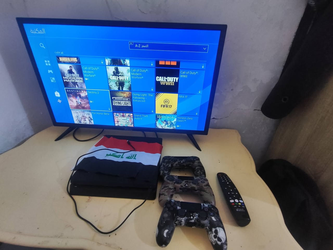 بلي فور سلم
مساحه /500كيكا 
وياه علم العراق 🇮🇶هديه
وياه 3يدات 
وبي تقريبا 35لعبه 
للتواصل راسلني واتساب 
***********
او تجيني خاص
