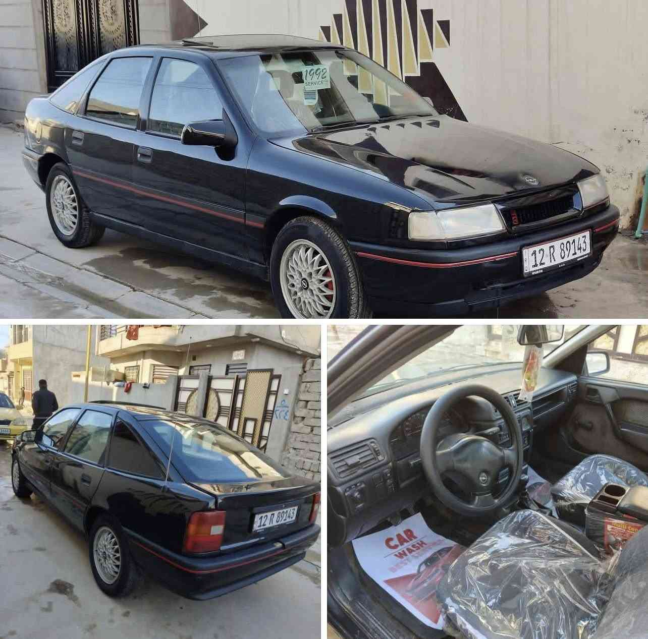 فكترا ٢٠ /١٩٩٢ مصبوغه عام جماليه تصليح دواير فقط رقم أنكليزي كاربون ماستر ينرادله تحديث فقط شرط التحويل مكينه نفخ بداية رخاوه سلايت كلشي بيها شغال ويلكب اصلي خليه السعر ٣٨ وبيها مجال بسيط ***********واتساب 
***********
