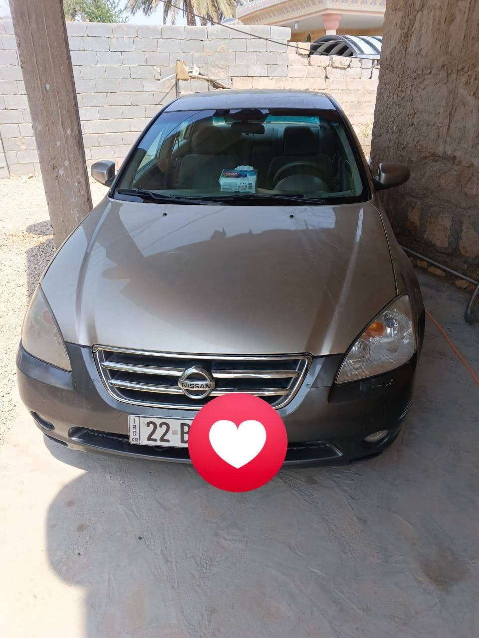 سياره نيسان ياباني محرك سته  موديل ٢٠٠٦ صدر أمامي خلفي تمام تخم تاير تبريد خير من الله مناقصها برقي ترايك وين مايعجبك رقم أربيل مصبوغه الجماليه فقط رأس جاملق الأمامي بارد سعر ٩٠ ترهم مراوس حسب القناعه مكان سياره الرمادي عندك مراوس تفضل خاص


**إذا كنت صاحب هذا الإعلان وتريد حذفه لأي سبب، رجاءا أرسل رسالة إلى الدعم الفني**