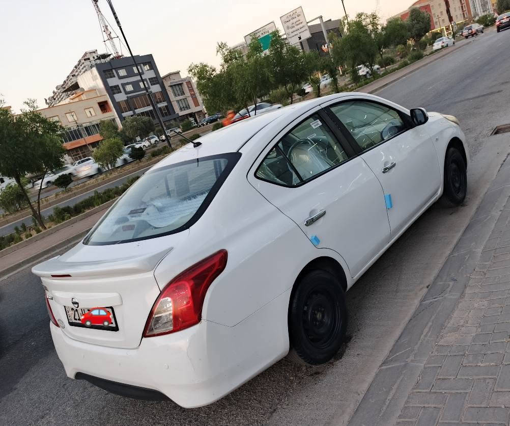 Nissan Sunny 
2020 بێ بۆیاخ سویچ کۆنتڕۆڵ جام کارەبا گێڕ ئۆتۆماتیک ABS شاشە و کامێرا  تایەی تازە سەنەوی تازە ڕەقەمی تازە  هەزەی تازە سەیارەی مەعرەز نیە زۆر زۆر تازەیە دواوەی قرچێکی بەسیتی هەیە مەکینە و گێڕ و تەقە و ڕەقە و هەموو گیانی بەشەرت  ١٠٦ وەرەقە و معامەلەیەکی زۆر کەم *********** السليمانية, العراق
