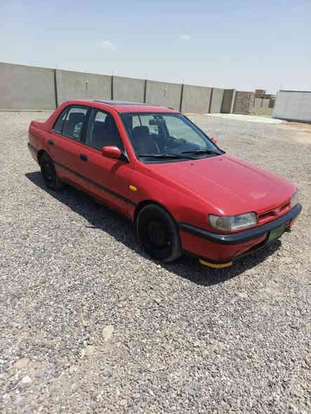 السلام عليكم نيسان صني موديل 1993 للبيع كير محرك شرط تايرات نص عمر كهربائيات وضع شركة تدفأ تبريد شغالة جوم كهرب بدون صبغ رقم نينوى إنكليزي جديد سنوية ل 2030 بسمي شرط التحويل 
السعر 38 وبيها مجال قليل حيل ***********
