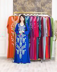 دشداشة نسائي • كشمير مصري • فري سايز 3XL