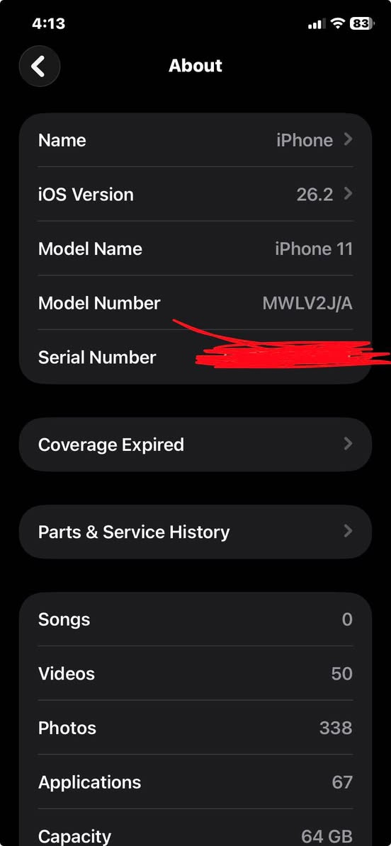 السلام عليكم ايفون ١١ نموذج M ذاكرة ٦٤ بطارية ٩٨ مبدلة جديد جهاز حلو بس ضهرة بي فطر بسيط وممبين للمراوس وانطي فرق باحدث مكاني كركوك *********** كركوك, العراق
