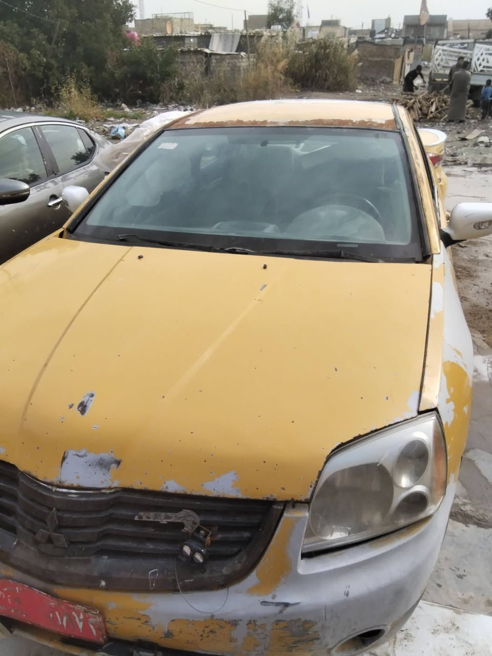 سلام عليكم سياره ميسوبيشي كلنت 2008للبيع السياره طلعنه بيها بل مطر وما اشتغلت ابيعها على وضعها 
***********
