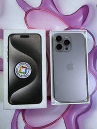 آيفون ١٥ برو ماكس • ٢٥٦ • بطارية ٨٧%