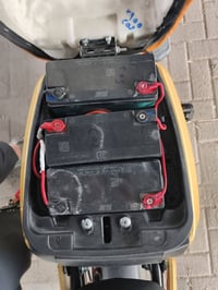 دراجه شحن X900  مزود سته باتري وسرعة  مزوده  لون 💛ذهبي الدراجه جديده  ...