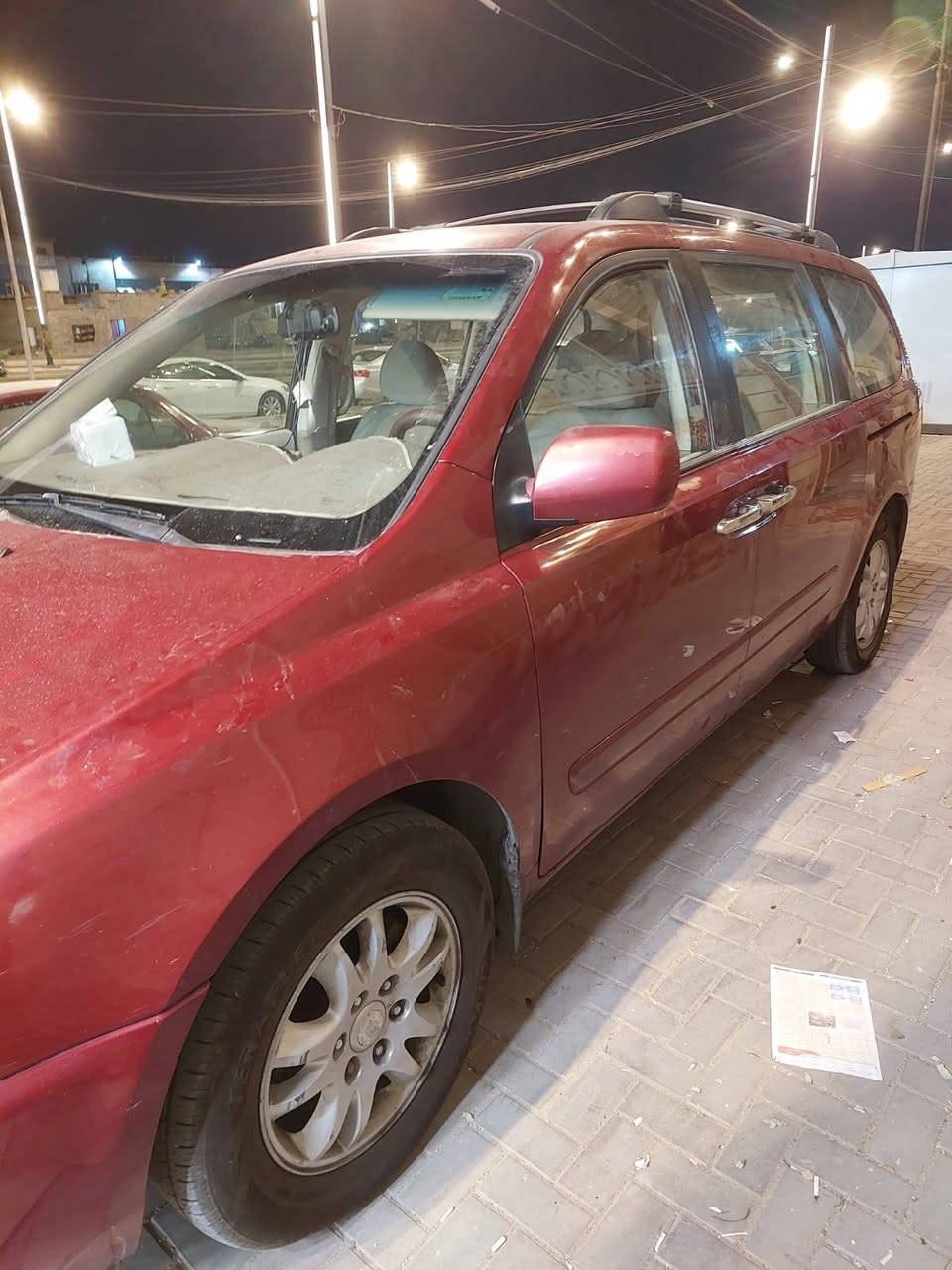 كيه 7راكب سياره موديل 2008 رقم بصره  سياره بيه بس باب سلايت مبدل لا ضربه ولا صبغ مكفوله سعر ١٠٥  رقم الهاتف ***********
