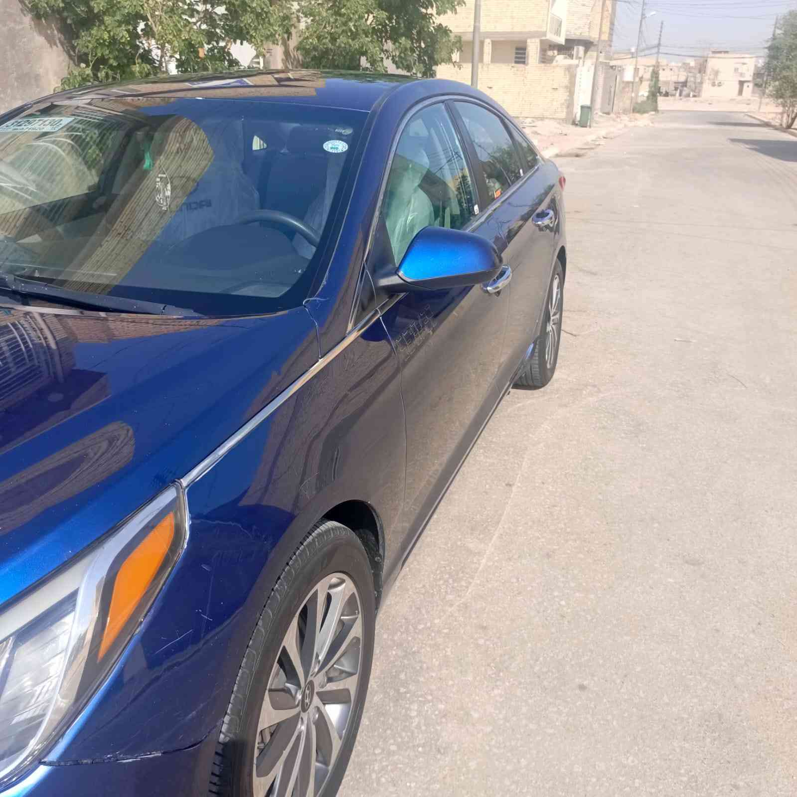 هيونداي سوناتا 2017 | محرك 2.4 GDI | وارد أمريكي (مواصفات مميزة)
السلام عليكم.. للبيع فقط (حسب الرغبة)
النوع: هيونداي سوناتا (Hyundai Sonata)
الموديل: 2017
المواصفات: وارد أمريكي (US Spec)
المحرك: 2.4 GDI (نشط  مفتوح) 
الحالة الميكانيكية والتقنية:
المحرك والجير: بحالة ممتازة، صيانة دورية
الدهن  (Full Synthetic) مع اهتمام خاص 
التبريد: تبريد ثلج ( على السويج ) 
بصمتين
الصدر جديد بالكامل 90%
الضرر: بدون حادث
 
الإضافات والمميزات:
شاشة كبيرة، كاميرا ، بلوتوث، مثبت سرعة.
وضعيات قيادة متعددة (Eco, Sport, Normal).
تخم تاير جديد
عبوة فيتم جديدة كاملة
شباج امامي نحلة
سيارة رقمها أربيل انكليزي وبأسم عربي عرف   
 تريد تحويل تريد وكالة حاضر وصفر غرامات شمالية وجنوبية وتعهد
مكان التواجد:  ( كربلاء)
السعر المطلـوب: [١٢٥ $]
 (قابل للتفاوض للشراي) او مراوس بسيارة عاليه كوري
للتواصل والاستفسار: [*********** ]
