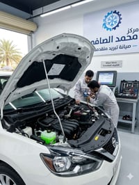متوفر بمركز محمد  الصافي لصيانة تبريد  السيارات  صيانة تبريد نيسان سين...