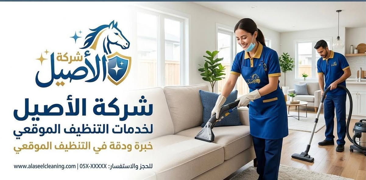 ب40الف بس ✅عرص خاص لفترة محدودة بقعة قهوة؟ حبر؟ أو أثر السنين؟ لا تشيل هم.. الحل عندنا!"
وداعاً للبقع الصعبة والأتربة المتراكمة في زوايا القنفات. فريقنا المتخصص في [اسم الشركة] جاهز لتنظيف وتعقيم أطقم القنفات والمجالس في مكانها وبأسرع وقت.
⏱️ سرعة في الأداء، دقة في المواعيد، ونتائج تبهرك من أول غسلة! 
العنوان/النجف الأشرف/حي العسكري /مقابل مجمع السنبلة 
للتواصل/***********
ب40الف بس ✅عرص خاص لفترة محدودة بقعة قهوة؟ حبر؟ أو أثر السنين؟ لا تشيل هم.. الحل عندنا!"
