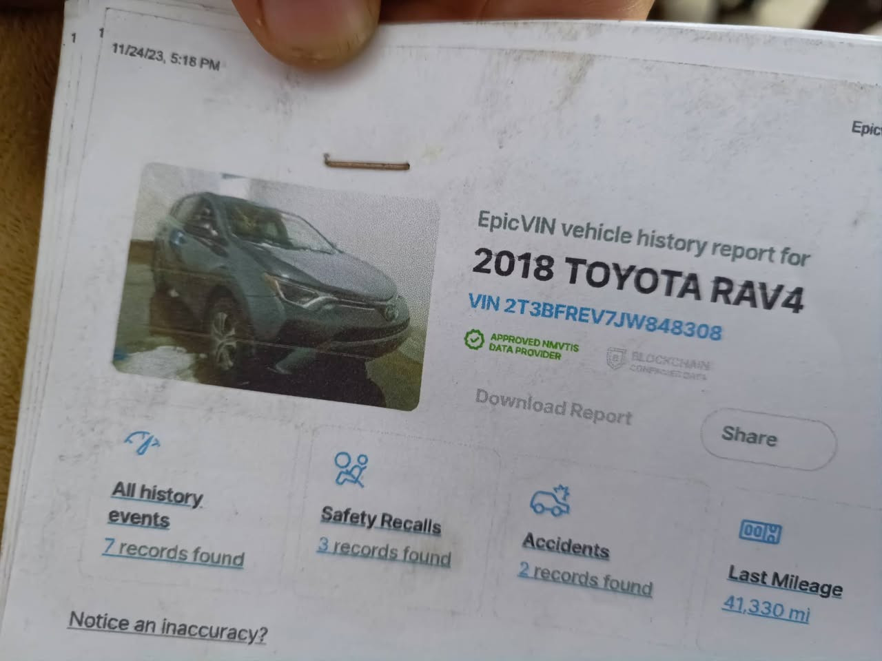 راف فور شمالي . لبيع . وكاله بدون حادث  .. 2018 
*********** للتواصل
