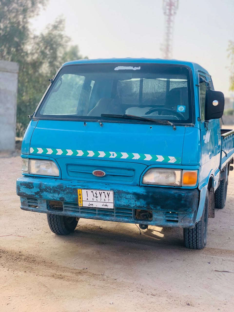 سلام عليكم كيه بنكو موديل 96رقم بغداد مداور ثاني يوم  مكفوله من مكينه وكير وكسن وشاصي ورقم شاصي حداديه كهربائيات. ، 
 كربلاء الاستفسار اكثر نتصل ***********.،
