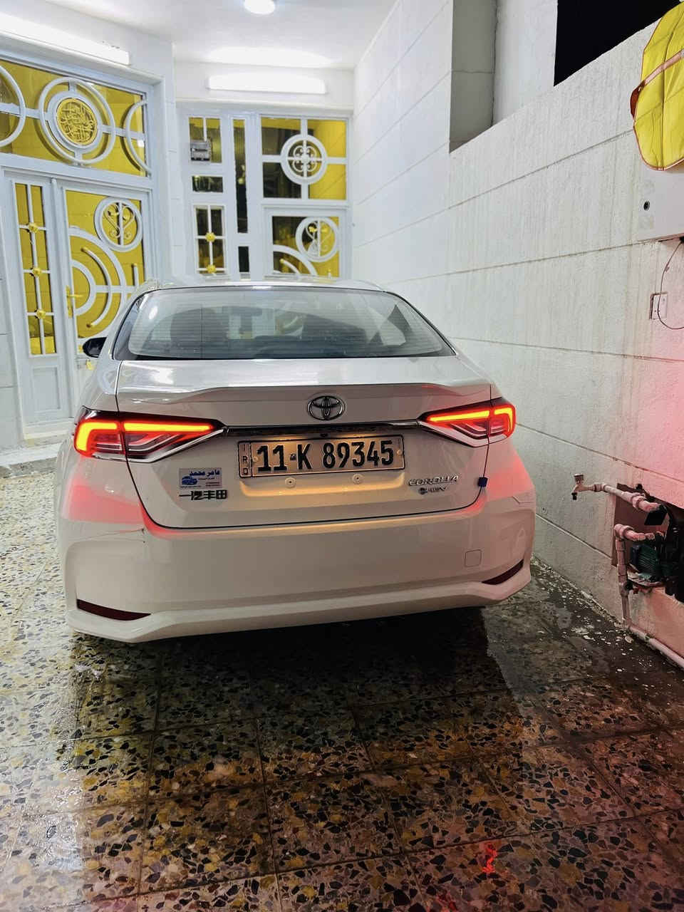 السلام عليكم 

للبيع سياره كورلا هايبرد خليجي موديل 2025
فول مواصفات 
فتحه 
كشنات جلد
 بصمه 
رادار امامي خلفي 
معروفه مواصفات كورلا 
ماشيه 6500 
سونار السياره موضح بالصور كفاله عامه 
الله شاهد السياره احلى من الصور تجي وتشوف 
السعر 155 $ وبيها مجال حگ الجيه 
الموقع / سياره بغداد بلديات 
الرقم / ***********
